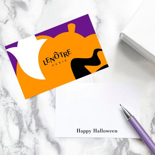 ハロウィンメッセージカード