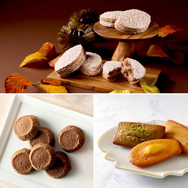 マロン,栗,ショコラ,焼き菓子,クッキー,フィナンシェ,ダックワーズ,フランス菓子,ルノートル,パリ